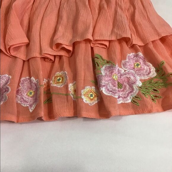 Rahi Cali Pleated Cupid Keepsake Gauze Mini Skirt NWT Sz S - Picture 12 of 12